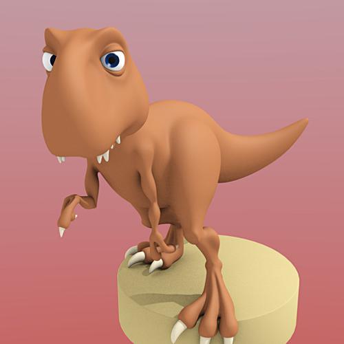 Cartoon T-Rex
