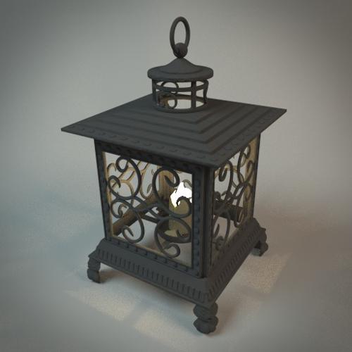 Decorative lantern/candle holder