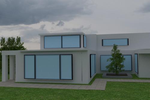 modern house