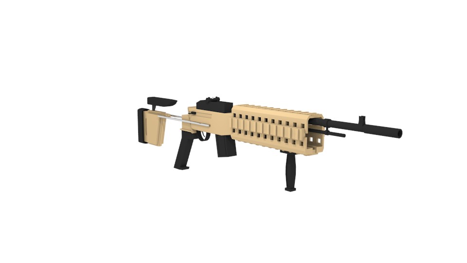 Low-Poly M39 EMR