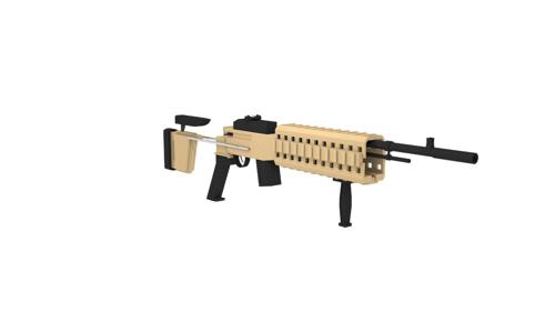 Low-Poly M39 EMR