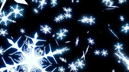 SNOWFLAKES RAIN