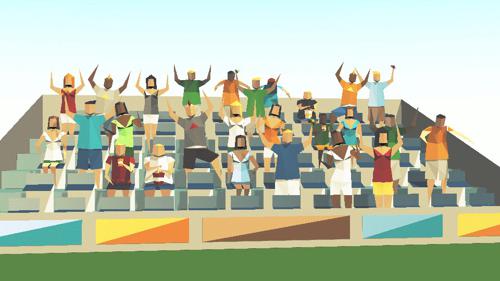 Low-poly people