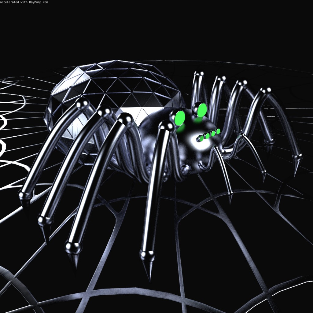Metalic Spider