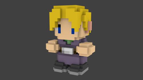 cube world character