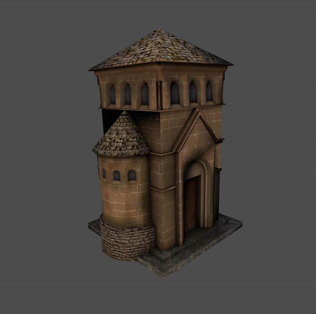 Graveyard chapel