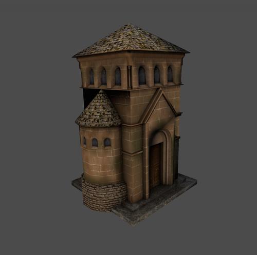 Graveyard chapel
