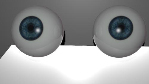 Realistic eyes