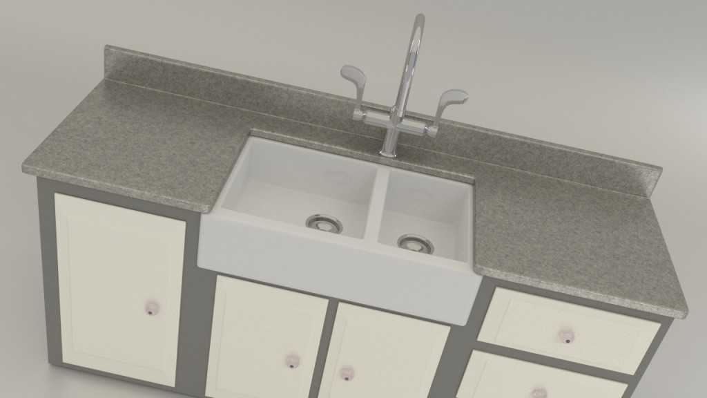 Counter and Sink