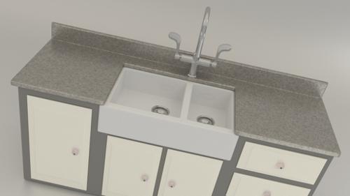 Counter and Sink