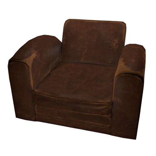 Leather armchair