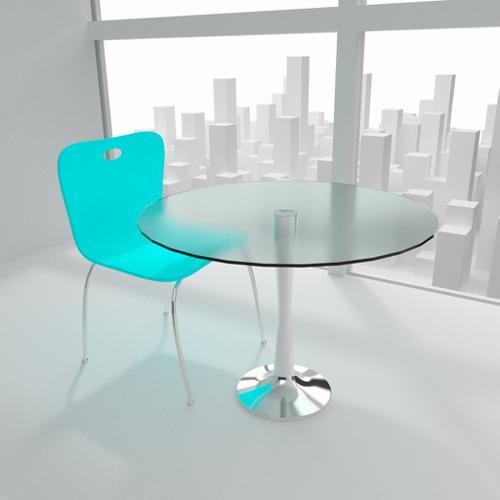 Table and Chair
