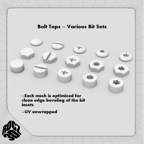 Bolt Heads: Various Bit Sets
