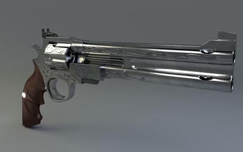 Blue Rose gun from Devil May Cry 4
